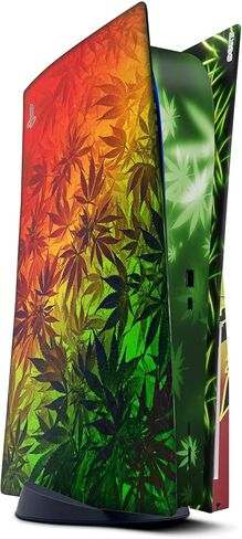 PS5 Disk Console Colour Explosion Skin Decal Vinal Sticker + 2 Controller Skins Set in Saudi Arabia