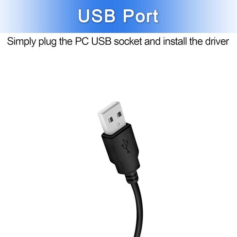 Finera 2 Pack USB 2.0 Games Controller Adapter Converter Cable, Compatible with PS1 PS2 Dual Shock 2 Joypad Gamepad to PS3 PC Game in Kuwait