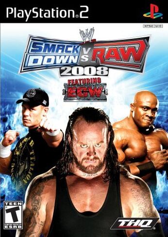 WWE SmackDown vs. Raw 2008 - بلاي ستيشن 2 (متجدد) in Kuwait