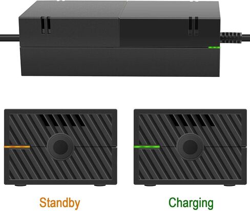 أوستنت الولايات المتحدة محول التيار المتردد شاحن كابل التيار الكهربائي لوحدة تحكم Microsoft Xbox One in Kuwait