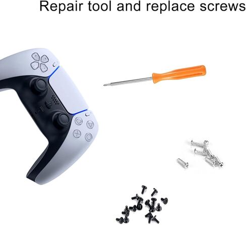 مجموعة براغي لأجهزة بلاي ستيشن 4 وبلاي ستيشن 5، وإكس بوكس ون/سلسلة X براغي إصلاح وأدوات فك فيليبس T6 T8 بغطاء مفتوح، in Kuwait