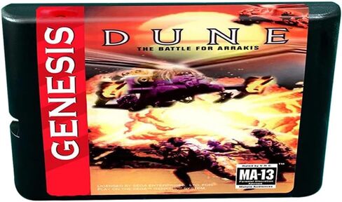 خرطوشة لعبة Battle For Arrakis 16 بت - بطاقة الألعاب لوحدة التحكم Sega Mega Drive Genesis (استنساخ) in Kuwait