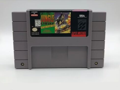 Jungle Strike - Nintendo Super NES (Renewed) in Saudi Arabia