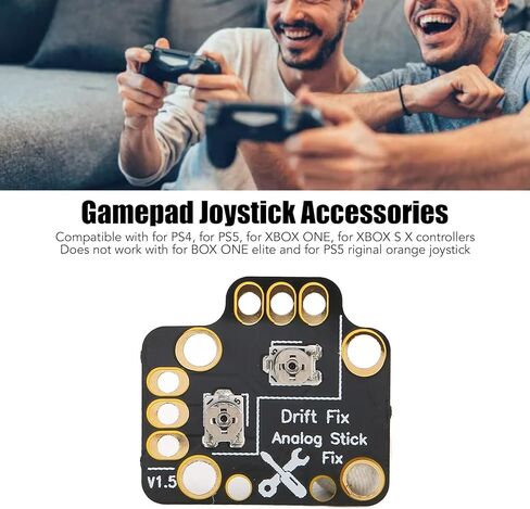10 Pair Controller Analog Stick Drift Fix Mod for Xbox One, Universal 3D Analog Joystick Drift Repair Board, for PS4, for PS5, for Xbox S X in Saudi Arabia