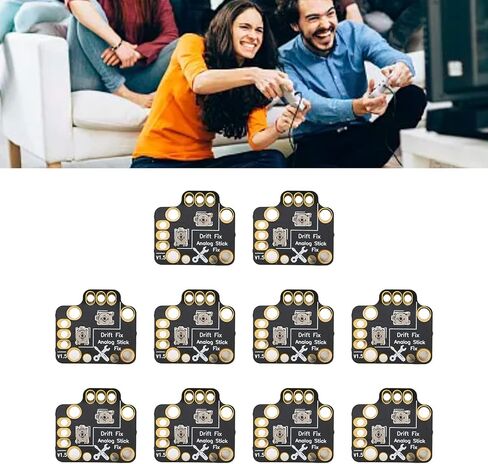 10 Pair Controller Analog Stick Drift Fix Mod for Xbox One, Universal 3D Analog Joystick Drift Repair Board, for PS4, for PS5, for Xbox S X in Saudi Arabia