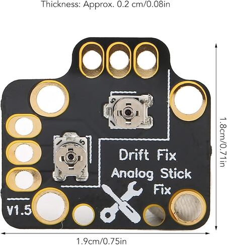 10 Pair Controller Analog Stick Drift Fix Mod for Xbox One, Universal 3D Analog Joystick Drift Repair Board, for PS4, for PS5, for Xbox S X in Saudi Arabia
