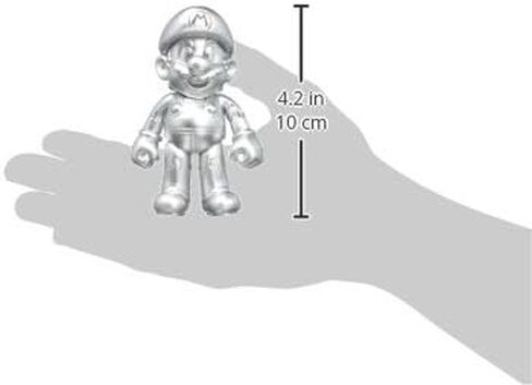 World of Nintendo 4" Metal Mario with Trophy Toy Figure in Saudi Arabia