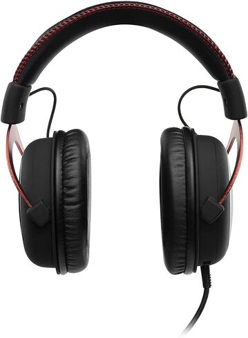 سماعة الألعاب HyperX Cloud II - صوت محيطي 7.1 - وسادات أذن من إسفنج الذاكرة - إطار من الألومنيوم المتين - تعمل مع أجهزة الكمبيوتر الشخصية، PS4، PS4 PRO، Xbox One، Xbox One S - Gun Metal (KHX-HSCP-GM) (متجددة) in Saudi Arabia