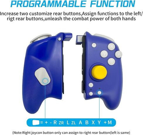 وحدة تحكم Joypad اللاسلكية COIORVIS متوافقة مع Switch، OLED، IOS16، بديلة لـ Switch Joy Con، 4 أزرار ميكانيكية، تدعم استشعار الجسم بستة محاور و[ios]... in Saudi Arabia