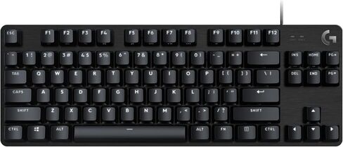 لوحة مفاتيح الألعاب الميكانيكية Logitech G413 TKL SE - لوحة مفاتيح بإضاءة خلفية مدمجة مع مفاتيح ميكانيكية تعمل باللمس، مضادة للظلال، متوافقة مع Windows وmacOS - ألومنيوم أسود (متجدد) in Saudi Arabia