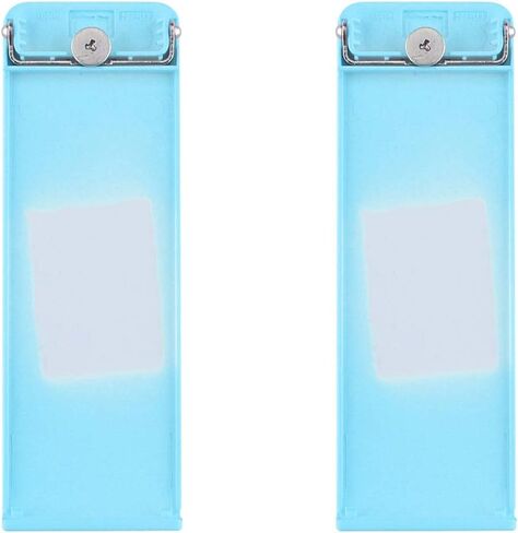 eXtremeRate 2 Set of Heaven Blue Soft Touch Replacement Kickstand for Nintendo Switch Console, Back Bracket Holder Kick Stand for Nintendo Switch - Console NOT Included in Saudi Arabia