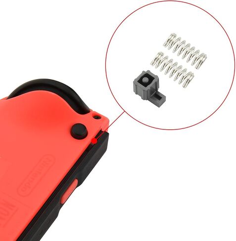 CM Replacement Slider Buckle Lock Latch and Repair Spring Set for Nintendo Switch Joy-CON Controller in Saudi Arabia