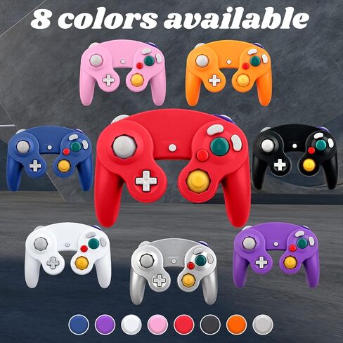OSTENT Wired Shock Game Controller for Nintendo GameCube NGC Wii Video Game Purple in Saudi Arabia