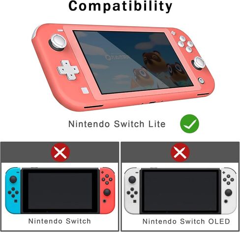 ملصق TIKOdirect Switch Lite Skin متوافق مع Nintendo Switch Lite، ملصق غشاء واقي كامل الشكل بنمط جميل، أصفر in Kuwait
