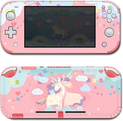 ملصق TIKOdirect Switch Lite Skin متوافق مع Nintendo Switch Lite، ملصق غشاء واقي كامل الشكل بنمط جميل، أصفر in Kuwait