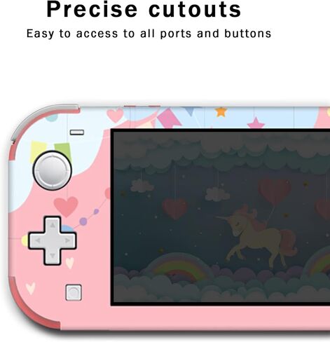 ملصق TIKOdirect Switch Lite Skin متوافق مع Nintendo Switch Lite، ملصق غشاء واقي كامل الشكل بنمط جميل، أصفر in Kuwait