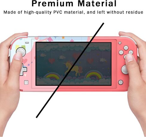 ملصق TIKOdirect Switch Lite Skin متوافق مع Nintendo Switch Lite، ملصق غشاء واقي كامل الشكل بنمط جميل، أصفر in Kuwait