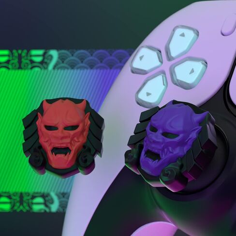 PlayVital Thumb Grip Caps for ps5/4 Controller, Silicone Analog Stick Caps Cover for Xbox Series X/S, Thumbstick Caps for Switch Pro Controller - Cthulhu The Octopus in Kuwait