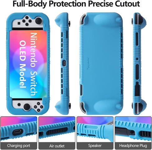 Teyomi Silicone Switch OLED Case All Color in Saudi Arabia