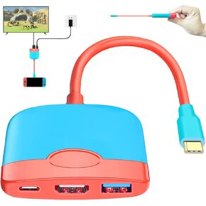 USB C to HDMI Multiport Adapter USB-C Digital AV Multiport Adapter USB Type C to HDMI Adapter Compatible Thunderbolt 3 4 to HDMI Adapter for MacBook Pro HDMI Adapter for TV MacBook Air Samsung Phone
