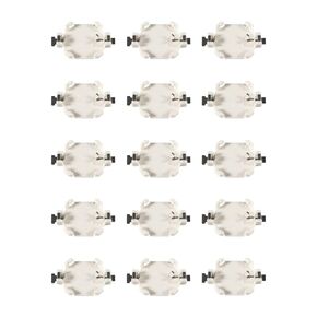 Alinan 15pcs CR1616 SMT Button Battery Holder Portable Battery for Gameboy GB GBC GBA Game Card Battery Button Cell Coin Holder Socket in Kuwait