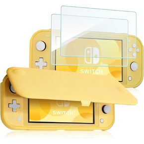 ProCase Flip Cover for Switch Lite with 2 Pack Screen Protectors, Grey in Kuwait