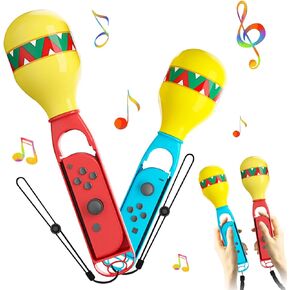 Sand Hammer Game Handle Grips for Switch/Switch OLED, for Switch Controller ZL&ZR Grips Controller Grips Compatible with Samba de Amigo: Party Central 2023 in Saudi Arabia