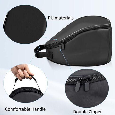 حقيبة حمل Steadtep متوافقة مع سماعات ألعاب PlayStation VR2 وأجهزة التحكم باللمس، وحقيبة الحقيبة المحمولة PS VR2 مع جيب شبكي للسفر والتخزين المنزلي (الصندوق فقط) in Kuwait