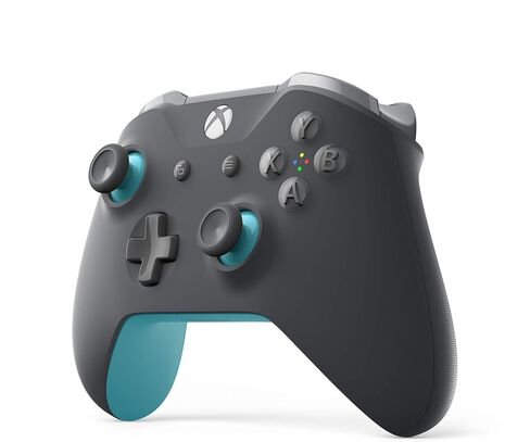 وحدة تحكم Xbox اللاسلكية – رمادي وأزرق in Saudi Arabia