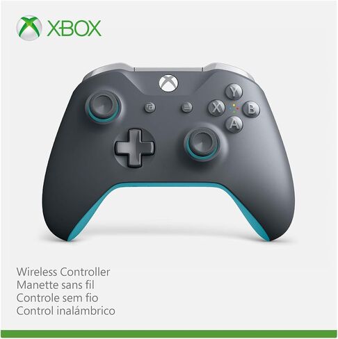 وحدة تحكم Xbox اللاسلكية – رمادي وأزرق in Saudi Arabia