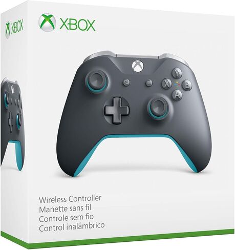 وحدة تحكم Xbox اللاسلكية – رمادي وأزرق in Saudi Arabia