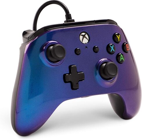 وحدة تحكم سلكية محسنة لجهاز Xbox One - Cosmos Nebula، لوحة ألعاب، وحدة تحكم ألعاب فيديو سلكية، وحدة تحكم ألعاب، Xbox One، تعمل مع Xbox Series X|S (متجددة) in Saudi Arabia