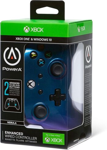 وحدة تحكم سلكية محسنة لجهاز Xbox One - Cosmos Nebula، لوحة ألعاب، وحدة تحكم ألعاب فيديو سلكية، وحدة تحكم ألعاب، Xbox One، تعمل مع Xbox Series X|S (متجددة) in Saudi Arabia