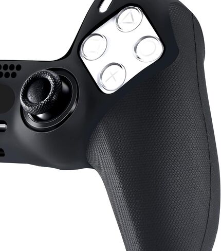 YoRHa Studded Silicone Cover Skin Case for PS5 Controller x 1(Camouflage Blue) with Pro Thumb Grips x 10 in Kuwait
