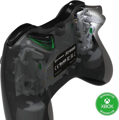 إصدار خاص لجهاز التحكم السلكي Hyperkin Xenon لجهاز Xbox Series X|S/Xbox One/Windows 10|11 (Cosmic Night) - مرخص رسميًا in Saudi Arabia