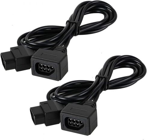 2 قطعة كابلات بطول 6 أقدام لتمديد نينتندو NES in Kuwait