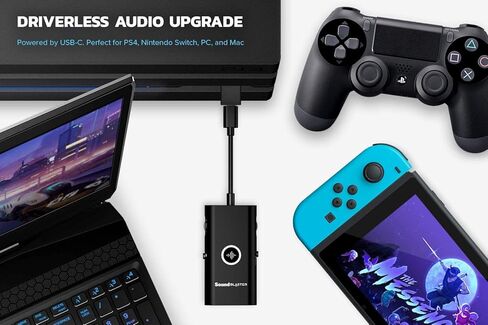 Creative Sound Blaster G3 USB-C External Gaming USB DAC and Amp for PS, PC and Mac (Renewed) in Saudi Arabia