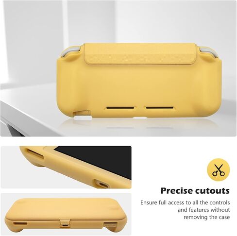 ProCase Flip Cover for Switch Lite with 2 Pack Screen Protectors, Grey in Kuwait