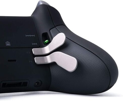 TOMSIN Xbox Elite Controller Series 1 استبدال المجاذيف، ملحقات وحدة تحكم Xbox Elite 1، 4 قطع مجاذيف قابلة للتبديل، قطع غيار معدنية لوحدة تحكم Xbox One Elite (موديل 1698) in Kuwait