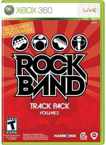 Rock Band Track Pk Vol2 Xbox 360 in Kuwait