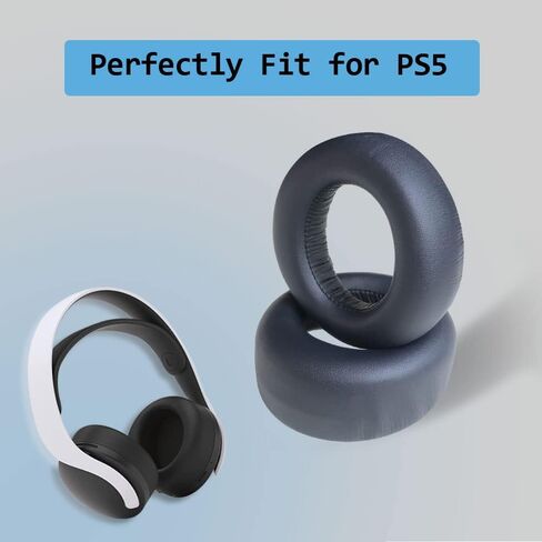 Cooling-Gel Ear Pads Compatible with Sony PS5 Pulse 3D Headset in Kuwait