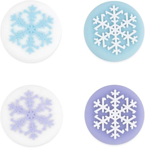 GeekShare 4PCS Silicone Snow Joy Con Thumb Grip Set Joystick Caps Switch/OLED/Switch Lite Cover Analog Thumb Stick Grips (Snow) in Saudi Arabia