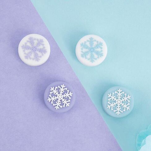 GeekShare 4PCS Silicone Snow Joy Con Thumb Grip Set Joystick Caps Switch/OLED/Switch Lite Cover Analog Thumb Stick Grips (Snow) in Saudi Arabia