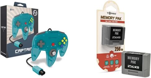 Hyperkin "Captain" Premium Controller for N64 (Turquoise) - Nintendo 64 in Saudi Arabia