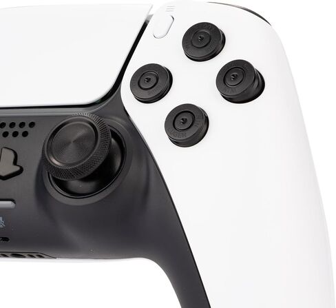 Metal ABXY Buttons Dpad Thumbsticks for PS5 Controller, Metal Aluminum Action Buttons & Dpad & Analog Stick Replacement Kit for PS5 Controller (Metal Purple) in Saudi Arabia