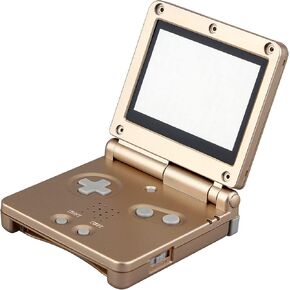 OSTENT Full Housing Shell Case Cover Replacement for Nintendo GBA SP Gameboy Advance SP - Color Black in Saudi Arabia