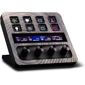 MightySkins Glossy Glitter Skin Compatible with Elgato Stream Deck + - Mono Camo | Protective, Durable High-Gloss Glitter Finish | Easy to Apply, Remove, and Change Styles | Made in The USA in Saudi Arabia
