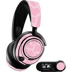 MightySkins Skin Compatible with SteelSeries Arctis Nova Pro - Pink Giraffe | Protective, Durable, and Unique Vinyl Decal wrap Cover | Easy to Apply, Remove, and Change Styles | Made in The USA in Saudi Arabia