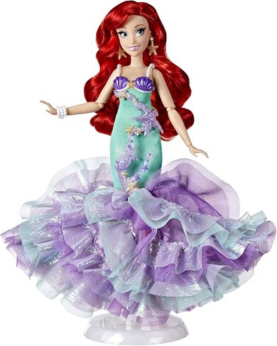 Disney Princess Style Series Ariel Fashion Doll, Deluxe Collector Doll with Accessories, The Little Mermaid Toy for Kids Ages 6 and Up in Saudi Arabia