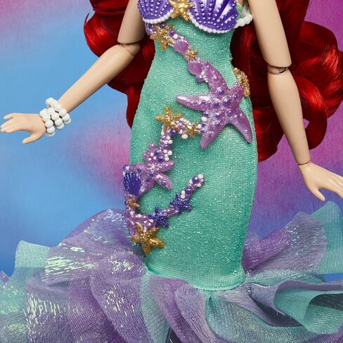 Disney Princess Style Series Ariel Fashion Doll, Deluxe Collector Doll with Accessories, The Little Mermaid Toy for Kids Ages 6 and Up in Saudi Arabia